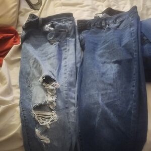 Judy Blue Women's Skinny Jeans Duo — Distressed Light ,one Ava Viv Jean And One